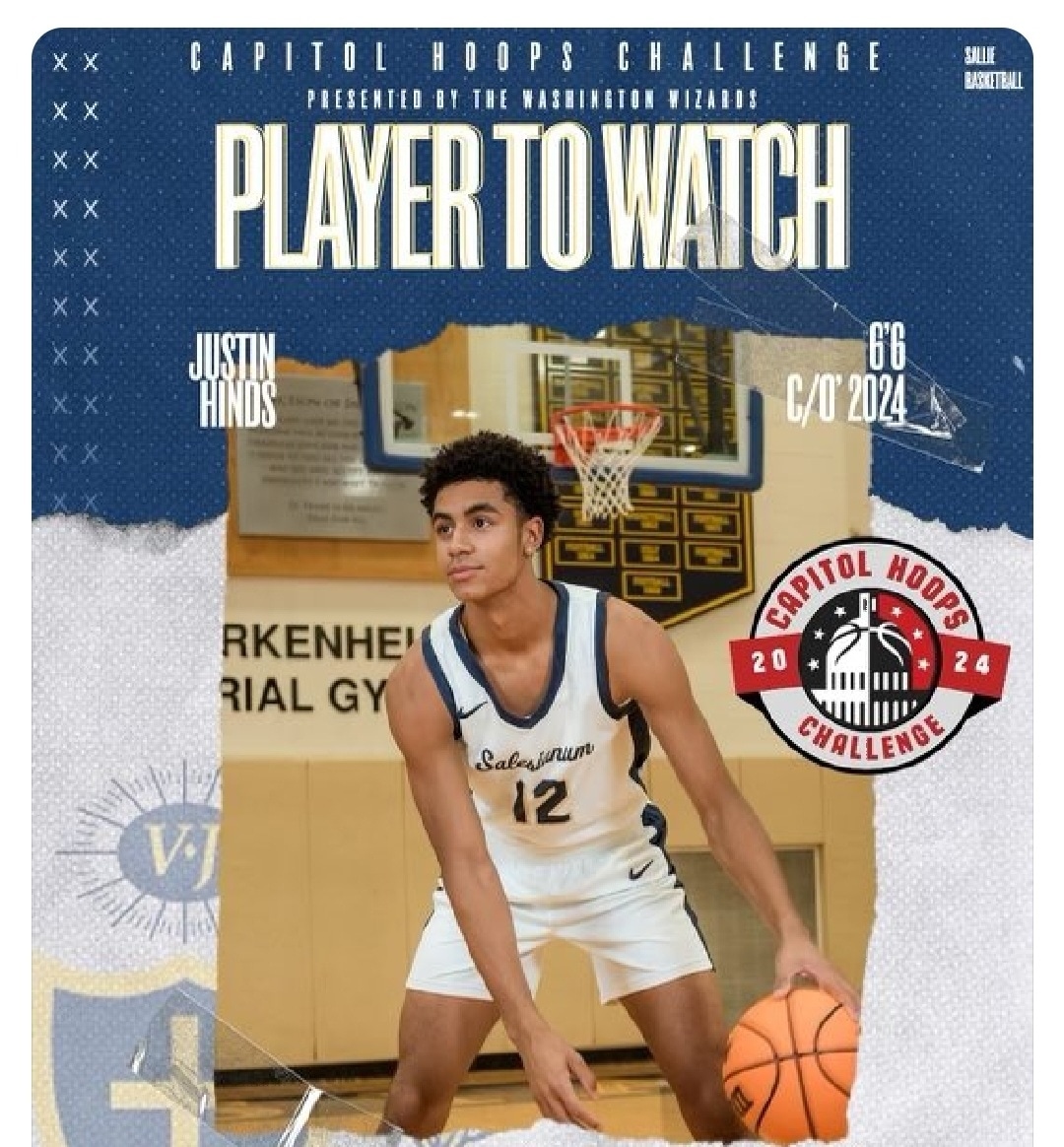 CoachRSTII (@coachrstii) on Twitter photo The Capitol Hoops Challenge <a href="/CapitolHoops/">Capitol Hoops</a>
Game 1
v Bishop Mcnamara
Justin Hinds <a href="/JustinHinds12_/">Justin Hinds</a>
14pts 6ast 4blk 1stl
Got the W too
Salesianum 75
Bishop Mcnamara 66 The Capitol Hoops Challenge <a href="/CapitolHoops/">Capitol Hoops</a>
Game 1
v Bishop Mcnamara
Justin Hinds <a href="/JustinHinds12_/">Justin Hinds</a>
14pts 6ast 4blk 1stl
Got the W too
Salesianum 75
Bishop Mcnamara 66