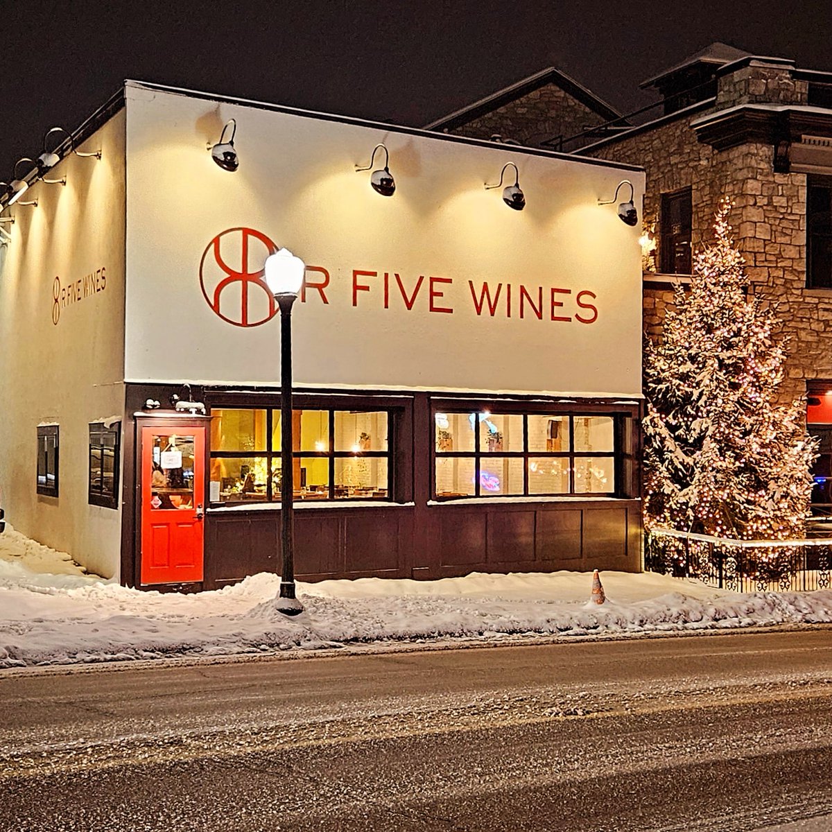 Winter at R5 Wines. Come say hello.