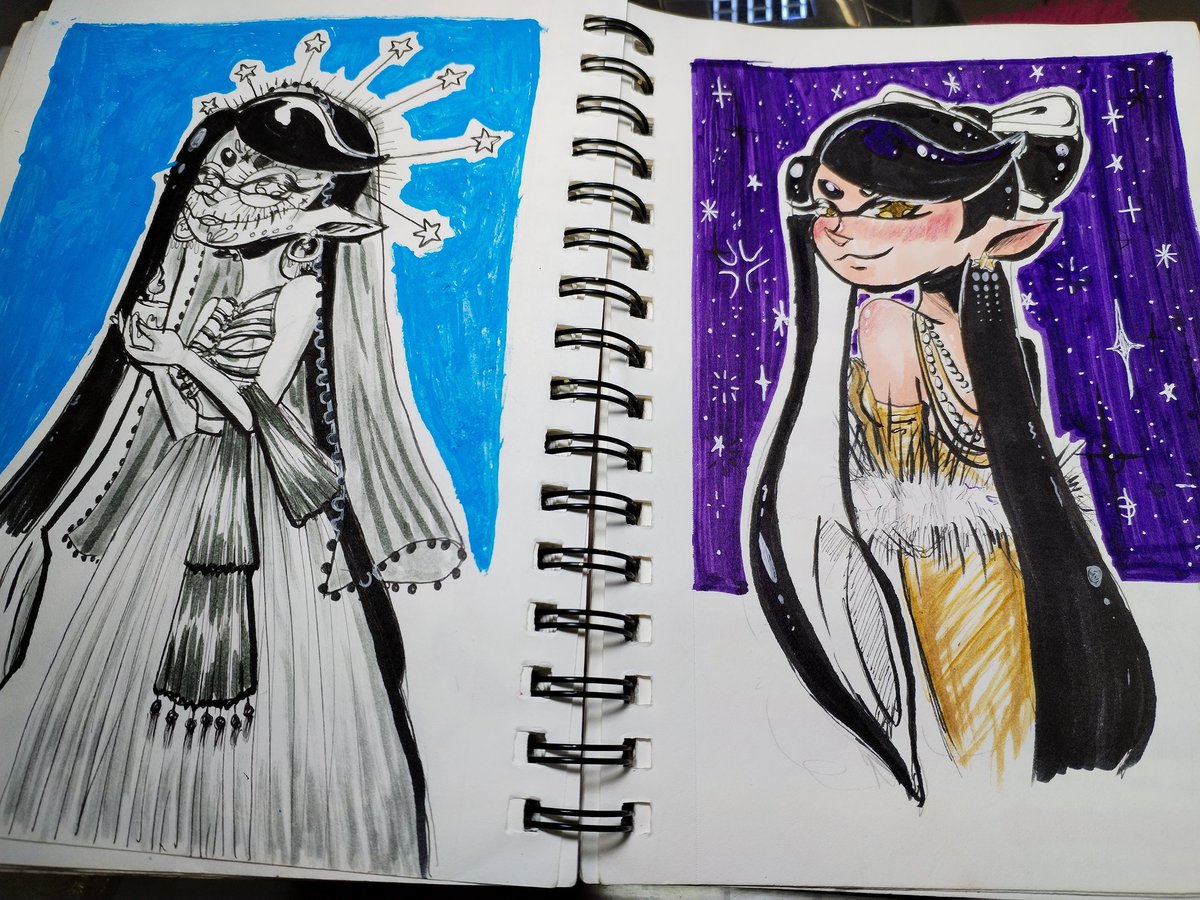 A peek of my sketchbook ✨💖