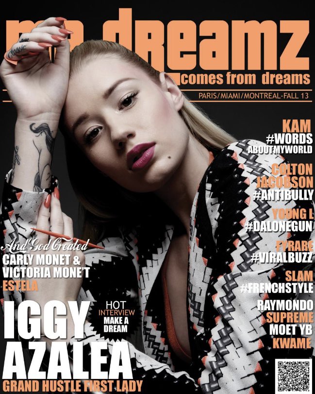 kimmisworld's tweet photo. Iggy Azalea Mr Dreamz Magazine (Fall 2013) https://t.co/eZvFuID8uK