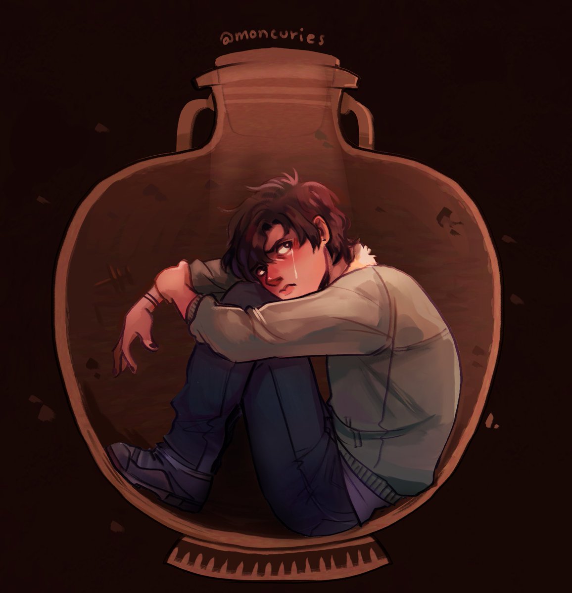 the soggiest saddest little sons of hades get put in the time out jar to have character development
#pjo #nicodiangelo