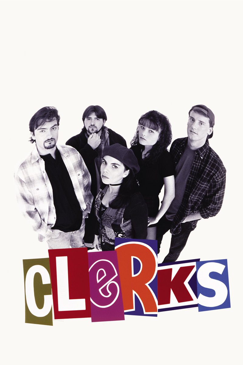 Was watching Clerks. This remains Smith's masterpiece.

#Clerks #KevinSmith #BrianOHalloran #JeffAnderson #MarilynGhigliotti #JasonMewes #LisaSpoonauer