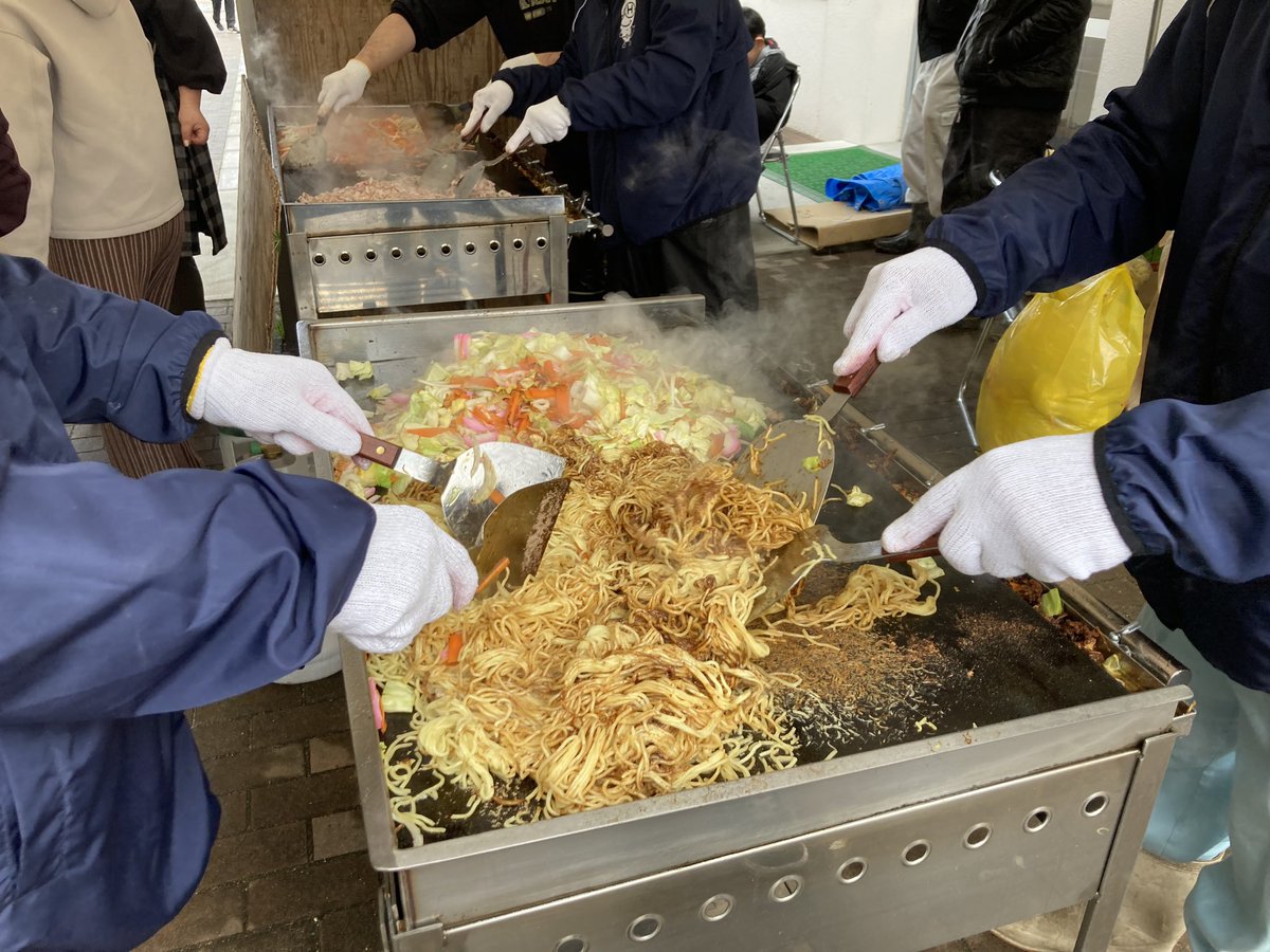 穂波東名物の焼きそばです(´・ω・｀)ノ