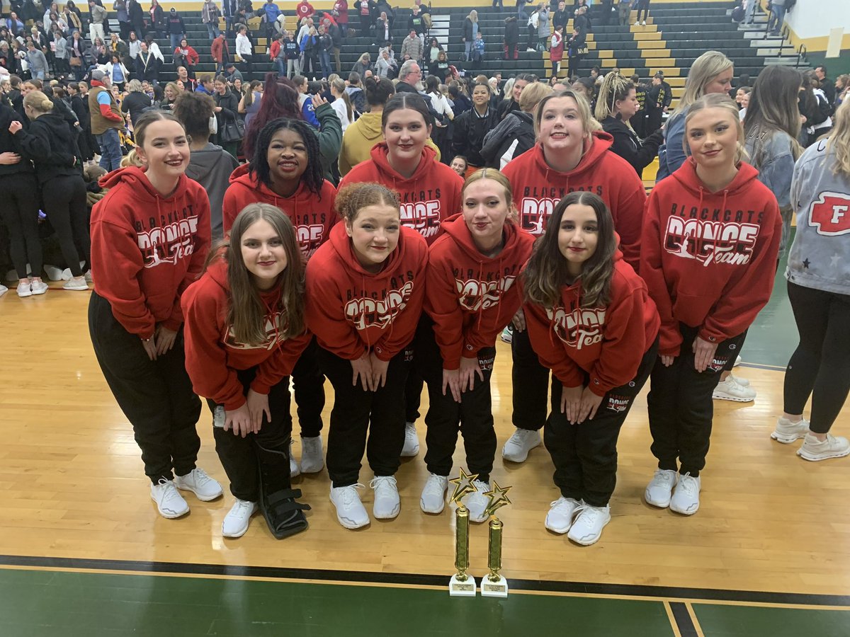 The Blackcat Dance Team had a Great day of bonding, dance and performance! The team performed great and came home with...
2nd in
Md Mix and % 4th in Md Precision Jazz! Did we bring the Coach's Cup back home???? Stay tuned to find out! #wearetheblackcats #beonthewa #hitthefa