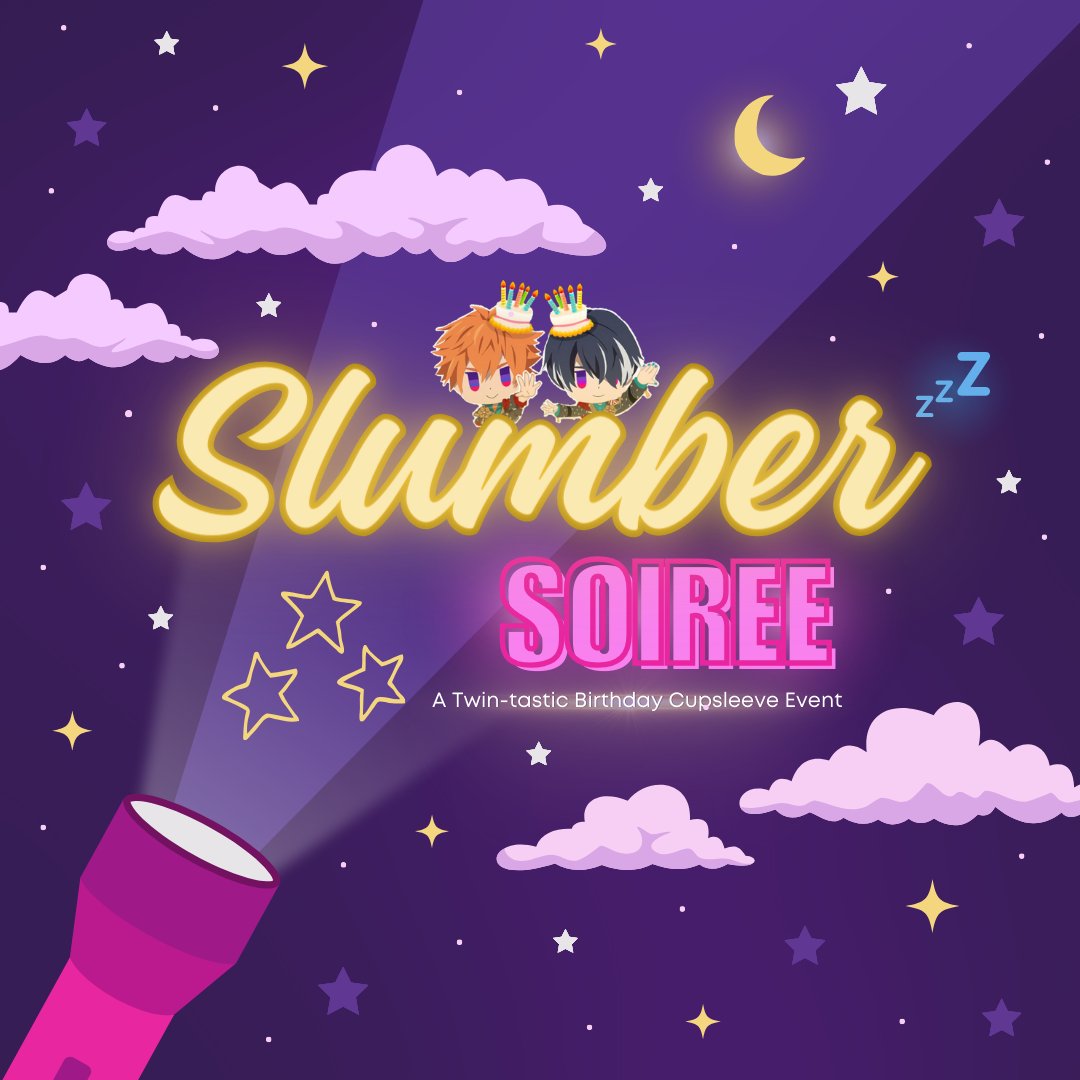 Get ready for the coziest cupsleeve event of the year as we invite you to join our Slumber Soiree: A Twintastic Birthday Celebration 🍔🌙✨ 

🗓️ Date: March 9 2024
🕐Time: 2 pm - 6 pm
📍 Venue: Cafe 408, Quezon City

Registration:
forms.gle/zNU7YHQngKG3ER…

#RADSCPH #SlumberSoiree