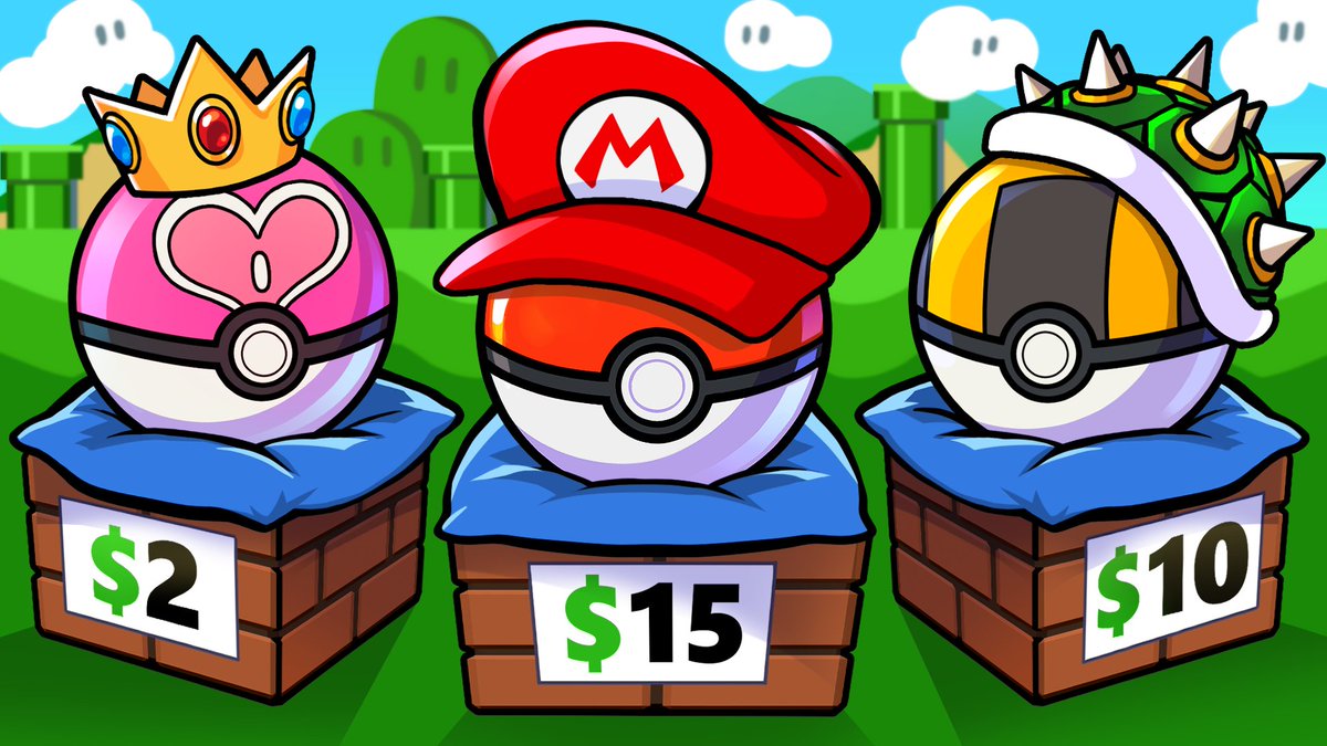 DobbsGaming's tweet photo. NEW VIDEO where @NathanielBandy1 and I buy Mario Pokemon, then battle! Watch here: https://t.co/Wpzj3kHlt2 https://t.co/7tpWukLc00