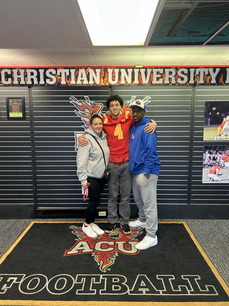 TavonArchibald's tweet photo. I had a Great Official Visit at Arizona Christian Today. Thank you all the coaching Staff for showing me the FireStorm way! @HaydenTrujillo_ https://t.co/38T4a51b7m
