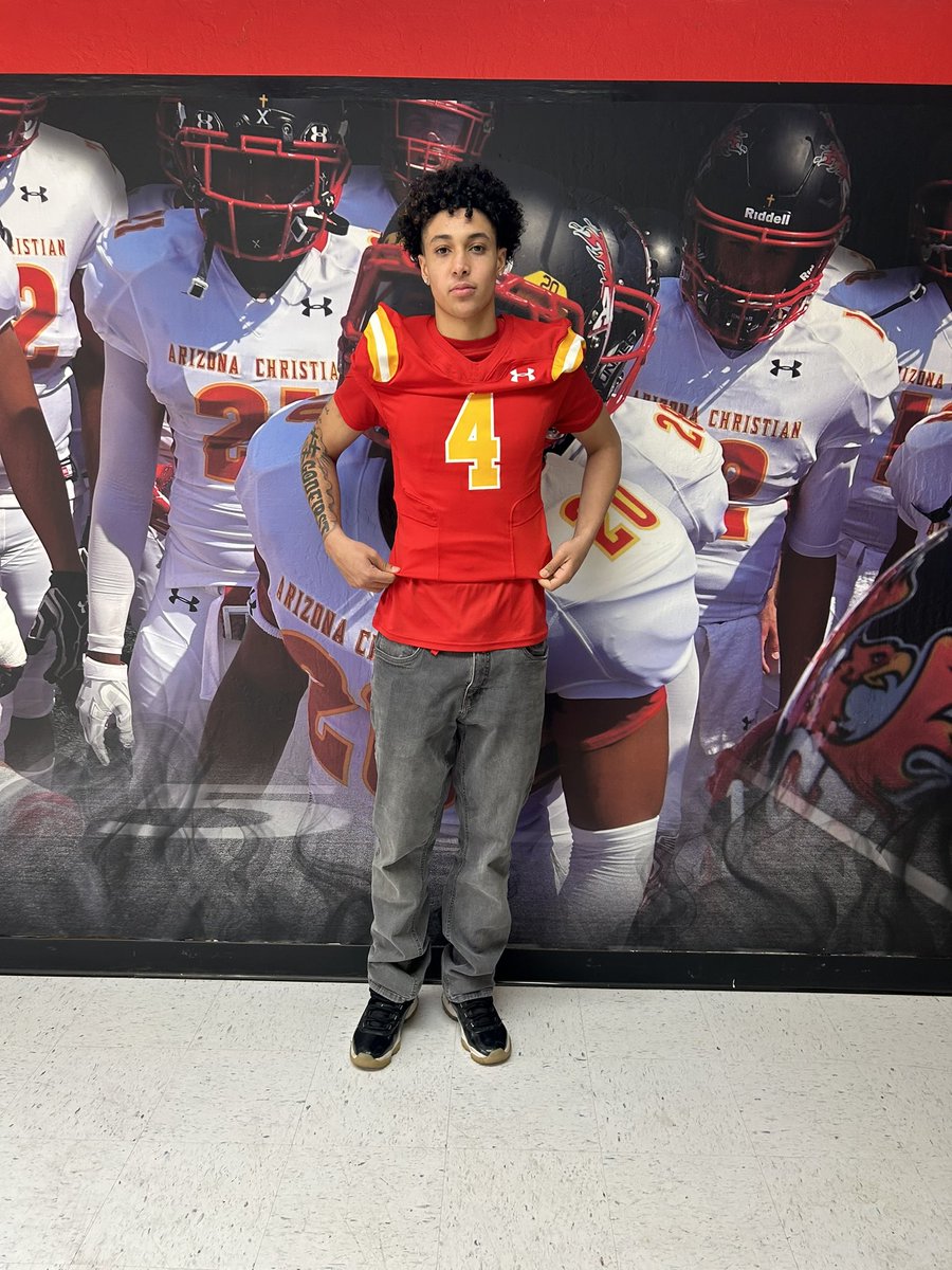 I had a Great Official Visit at Arizona Christian Today. Thank you all the coaching Staff for showing me the FireStorm way! <a href="/HaydenTrujillo_/">Hayden Trujillo</a>