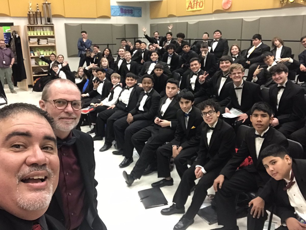 I had the privilege of serving as Clinician for the <a href="/TMEA/">TMEA</a> Region 29 MS Tenor-Bass Choir today in San Antonio. I enjoyed re-connecting with amazing colleagues and friends as we made music! So glad to pair up with Doug Boldt again as we worked with these young student musicians!