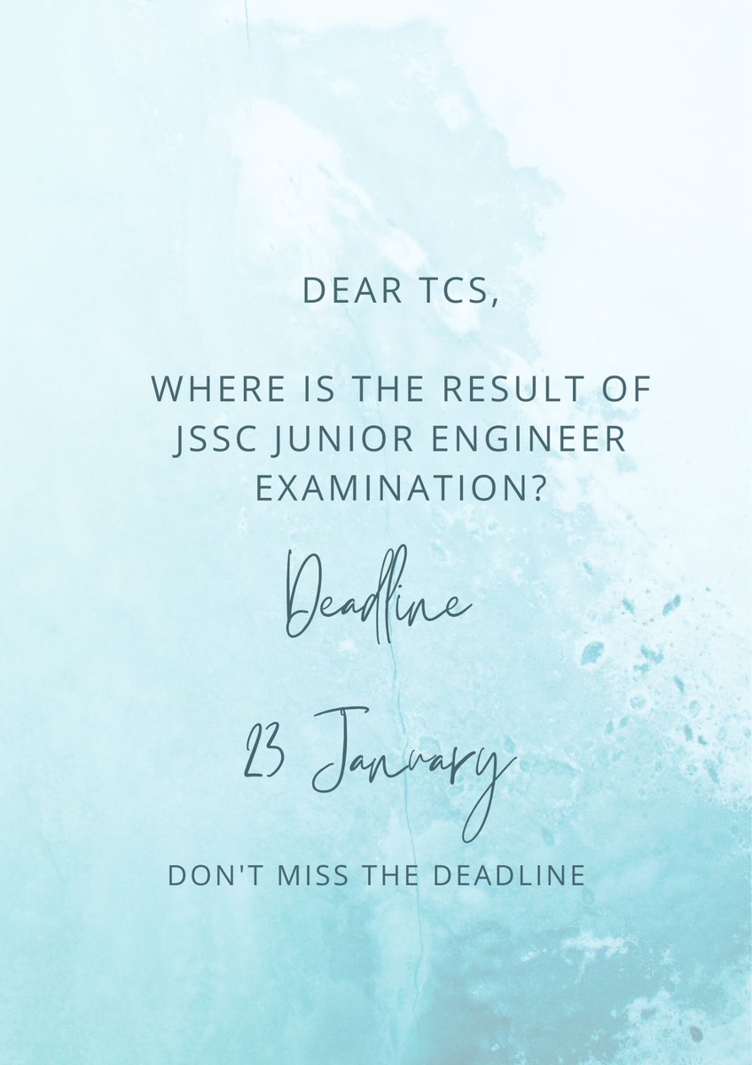 ConsIndia7209's tweet photo. @TataCompanies #RELEASE_JSSC_JE_RESULT https://t.co/cIQ90SelSS
