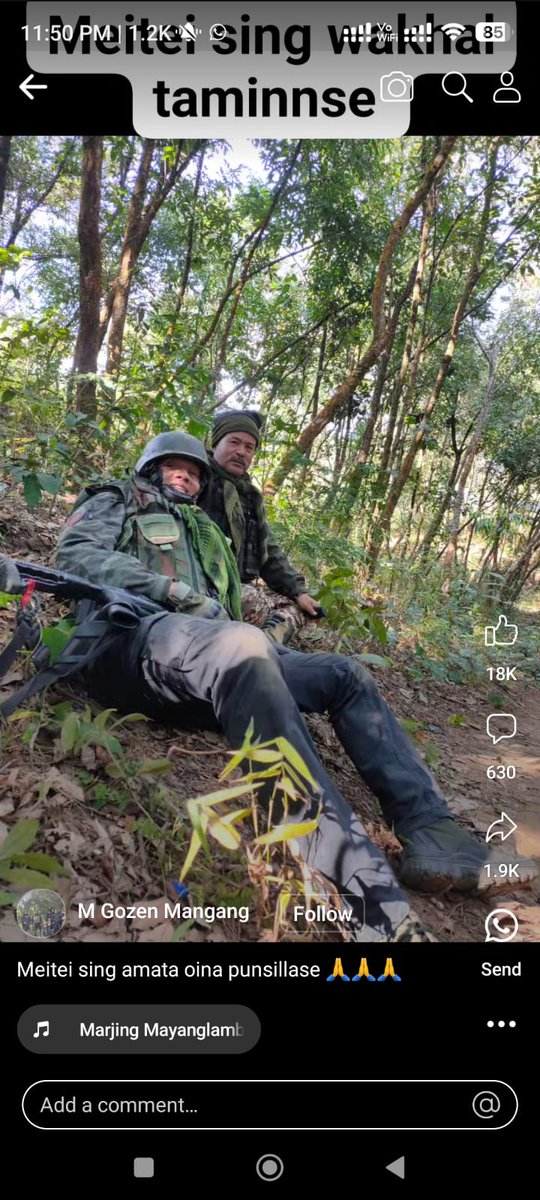 JangminTouthan1's tweet photo. #SophisticatedLootedarms #Thermaldrone #ArambaiTenggol #Meiteicommando working hand-in-hand as they r allgedly Sponsored by the #Manipur State govt. #Kuki_ZoGenocide
#MeiteiWarCrimes
@2024_For_INDIA @UNHumanRights @amnesty @ANI @easterncomd @thewire_in https://t.co/30j7puO9Od