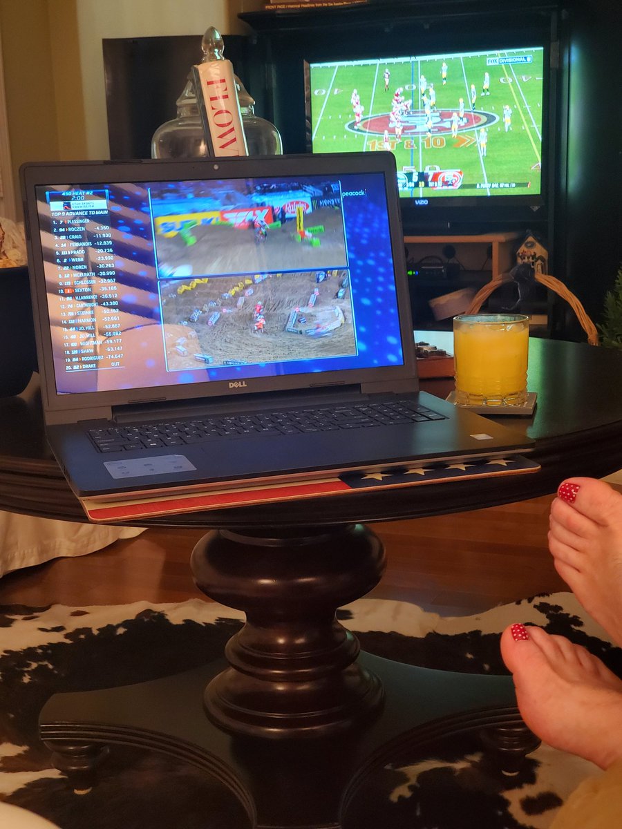 DUDE !!!
Saturday Night 
NFL Playoffs  / Supercross don't get any better "Big Pimpin" <a href="/TitosVodka/">TitosVodka</a> Cheers "Chief Keefe AIR"
<a href="/WillyRibbs/">Willy T. Ribbs</a> 
<a href="/winchester/">Winchester Ammunition</a>
<a href="/F1/">Formula 1</a>