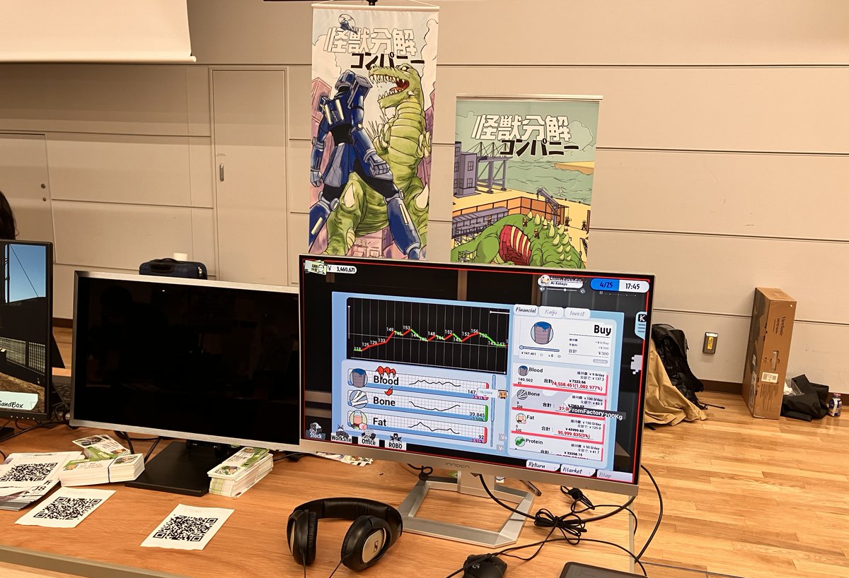 dotStudio10's tweet image. 東京ゲームダンジョン2日目の今日も出展しているので是非来てください！！

出展場所：J-8

#インディーゲーム 
#怪獣分解コンパニー
#東京ゲームダンジョン4