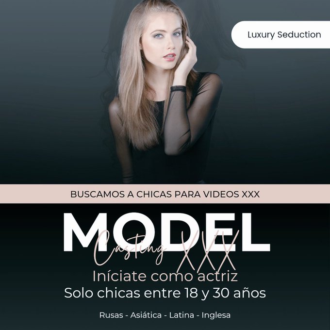 Te gustar&iacute;a ganar mucho m&aacute;s?  Nuestro contenido es exclusivo y restringido para algunos pa&iacute;ses.   Trabajamos<a href="/tag/morenas"class="tags"><span>#morenas</span></a><a href="/tag/casting"class="tags"><span>#casting</span></a><a href="/tag/fotos"class="tags"><span>#fotos</span></a><a href="/tag/videos"class="tags"><span>#videos</span></a><a href="/tag/rubias"class="tags"><span>#rubias</span></a><a href="/tag/pelirrojas"class="tags"><span>#pelirrojas</span></a>