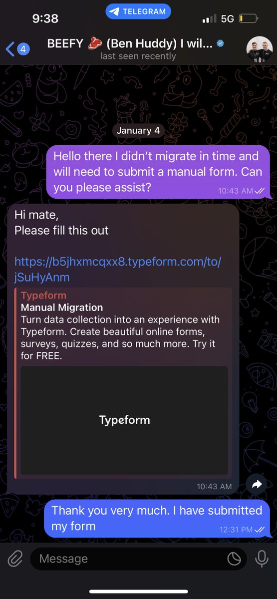 theeinvstr's tweet photo. @BJones212121 @joinBENCoin So @BJones212121, If it was ending on January 6. What does a submission on January 4th mean??? Obviously it was taking the Bencoin team that long to respond in my pics. https://t.co/fUYIqYa8yP