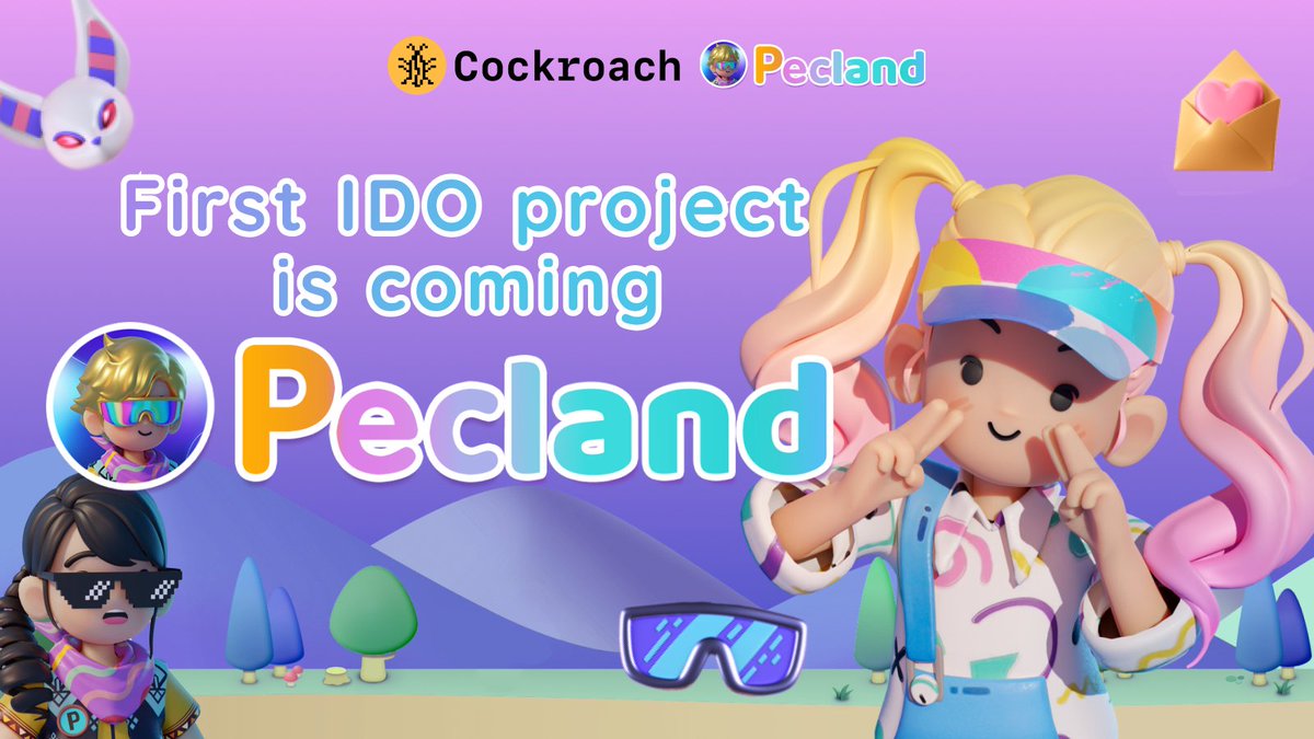 🚀 Project reveal 🚀

Are you on the edge of your seat, eagerly awaiting the grand reveal of the 1st Cockroach's inaugural project? Well, the wait is officially over! 🔥

🌐 Introducing the stellar launch of @PEClandOfficial
- Your gateway to the first BRC20 UGC Metaverse! ✨