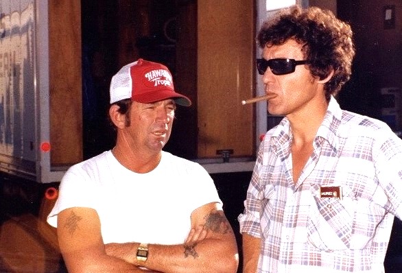 Donnie Allison and Richard Petty in 1978.

#NASCARLegends @NASCARHall