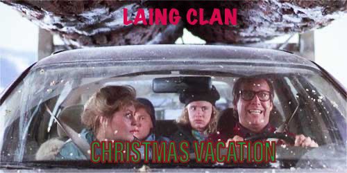 there will be no clips tonight because it’s the laing clan christmas vacation this weekend but i would like to advise everyone the beers are absolutely flowing