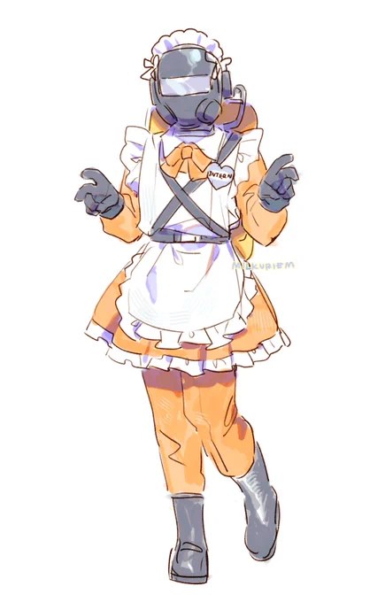 whoever makes mods... please... please. please. please... lethal company maid dress mod please... please