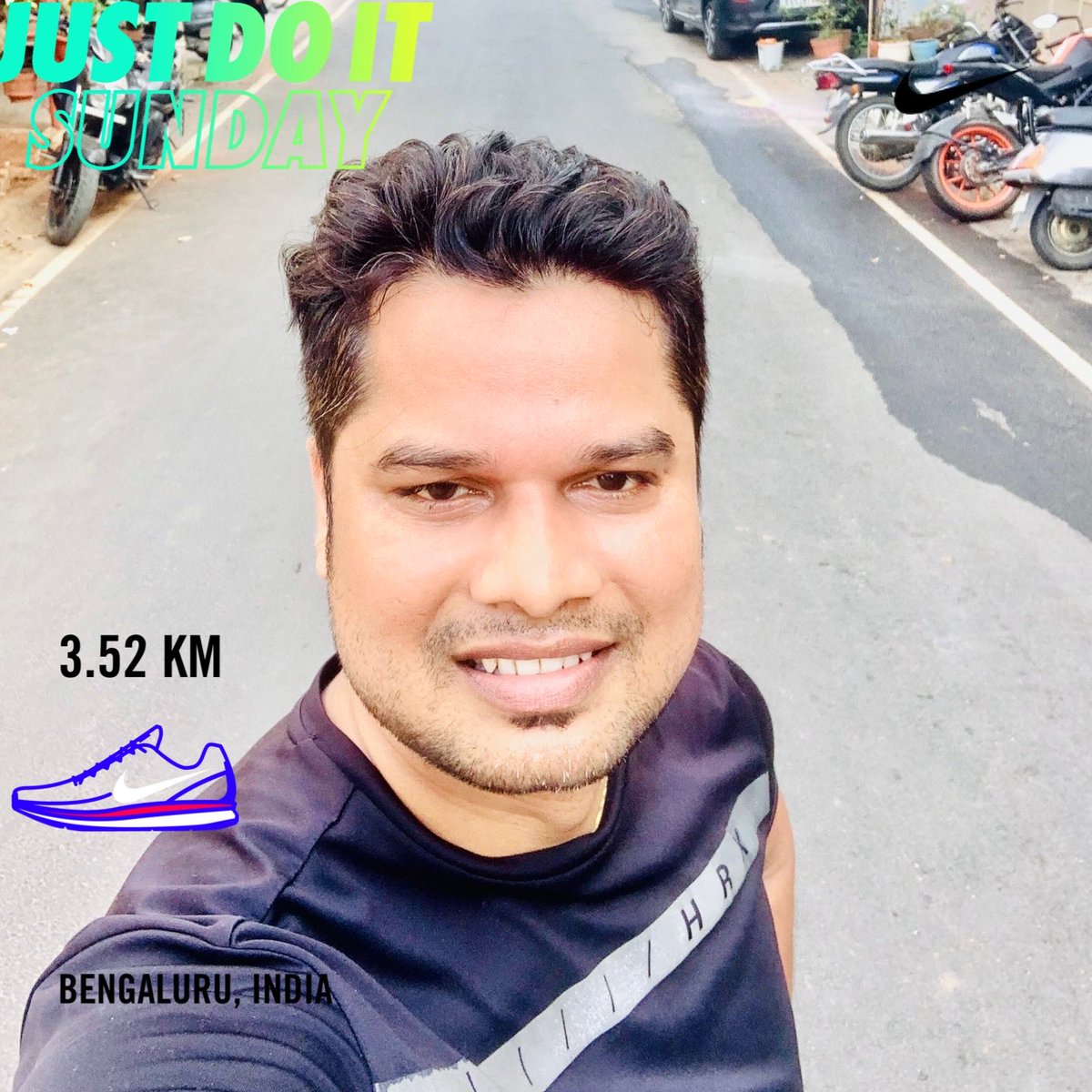 Ranbijay's tweet photo. Recovery run …#2nd_Run_2024 #3.5K #WarmupRun #LazyRun #WeekendRun … …🔥 run 🏃🏻♂️just do it #TreadmillRun #nike #nikerun #morningrun #Indoor #nikerunning #exercise #fitness #nikeplusrunning #clubhouse #marathon #Bengaluru #applewatchnikeplus 😊😅… https://t.co/TmNSbYHicJ