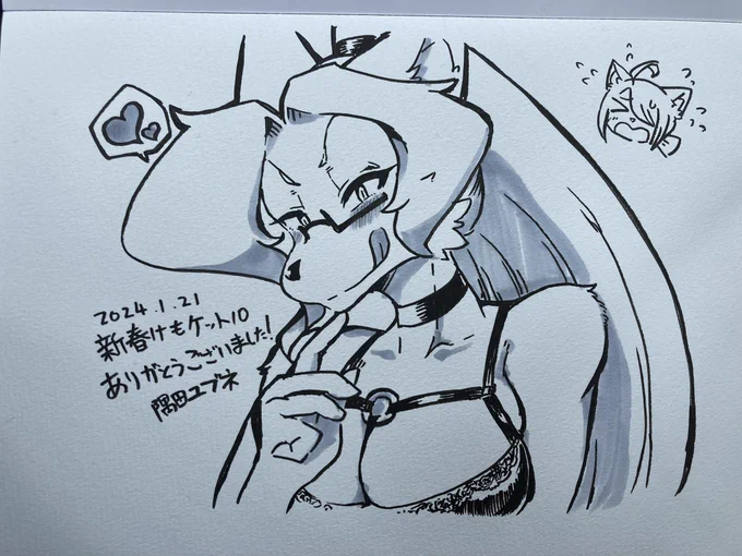 頼まれてたスケブできました!!!!! 