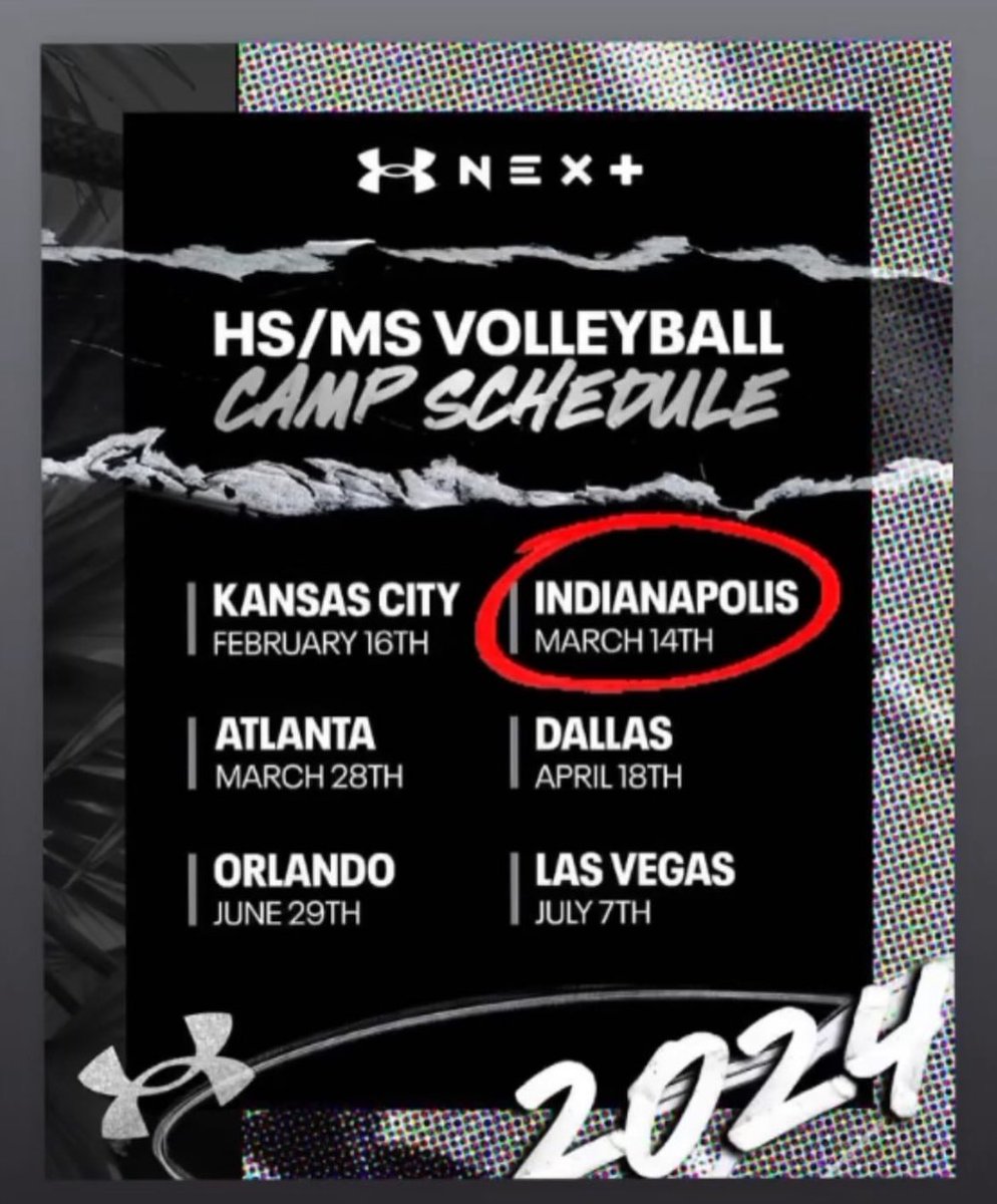Ellah Derrer (@derrerellah) on Twitter photo So excited to have gotten invited the under armour next camp! Can’t wait for some great coaching and competition. <a href="/iowaselectvbc/">Iowa Select VBC</a> <a href="/PrepDig/">Prep Dig 🏐</a> <a href="/FlowStateVolley/">Flow State Volley</a> <a href="/PrepDigChris/">Chris Fitzgerald</a> <a href="/UnderArmour/">Under Armour</a> So excited to have gotten invited the under armour next camp! Can’t wait for some great coaching and competition. <a href="/iowaselectvbc/">Iowa Select VBC</a> <a href="/PrepDig/">Prep Dig 🏐</a> <a href="/FlowStateVolley/">Flow State Volley</a> <a href="/PrepDigChris/">Chris Fitzgerald</a> <a href="/UnderArmour/">Under Armour</a>