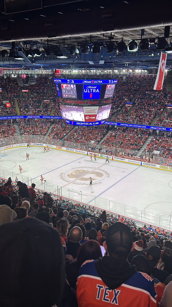 I wanna raise my family in the saddledome