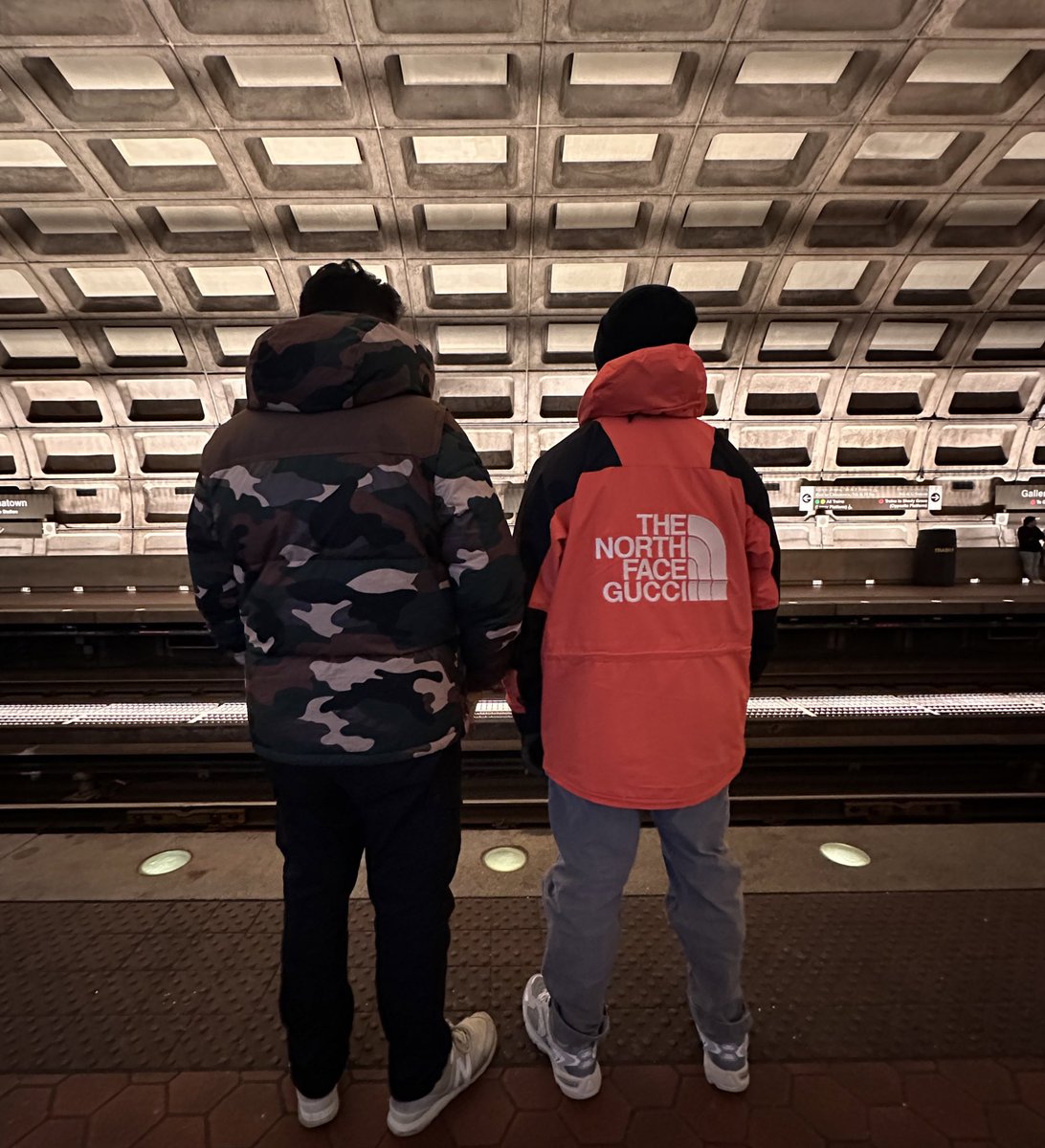 Out here flexing w my lil bro