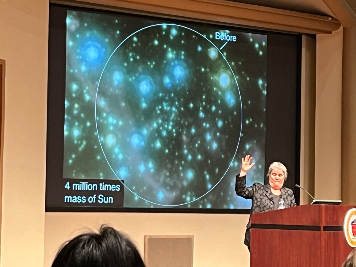 AlvineKamaha's tweet photo. Prof. Andrea Ghez, local keynote speaker at #CUWIP San Diego! Excellent talk! Very inspiring like always … https://t.co/CGfNNWqvWM