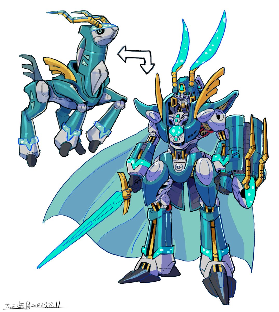 今年はロボやメカの表現を見つめ直したい…