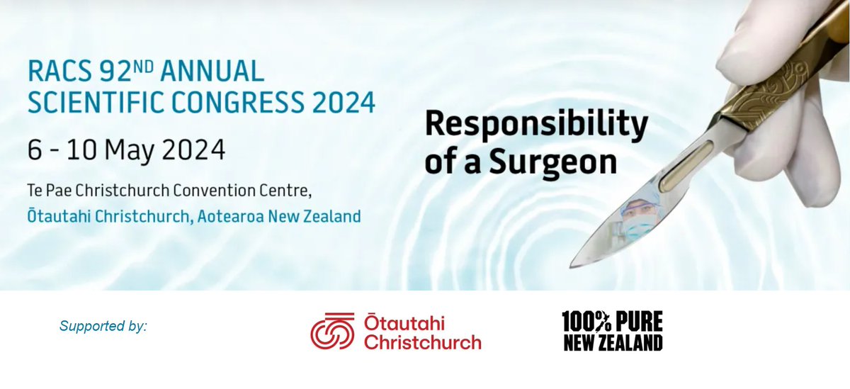 Considering submitting an abstract for the RACS ASC 2024?

Abstract submissions will close 11:59pm, Sunday 28 January, so please make your submissions as soon as possible. 

Submissions can be made through our online abstract submission form - rb.gy/hkhqe9