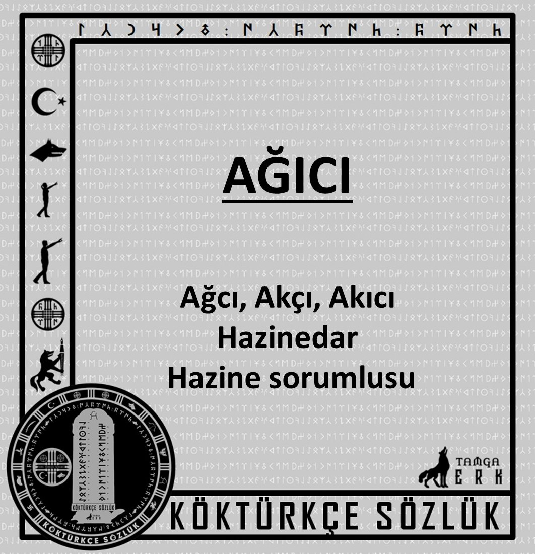 KÖKTÜRKÇE SÖZLÜK tweet media
