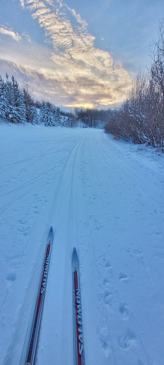 kandra_forbes's tweet photo. Post-cold snap ski https://t.co/zrKZOSGggI