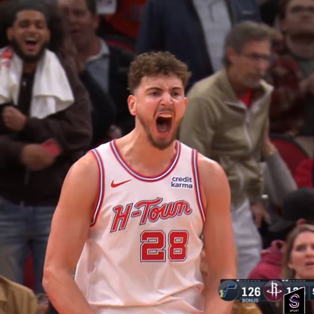 Alperen Şengün 🆚 Jazz

🔥37 Sayı
🔥14 Ribaund
🔥6 Asist