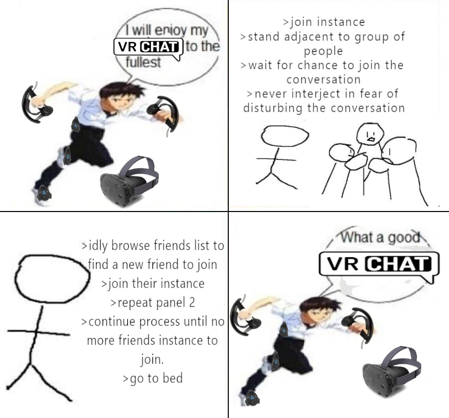 Yash884's tweet photo. Always XD #VRChat https://t.co/YS8NxnkL7N