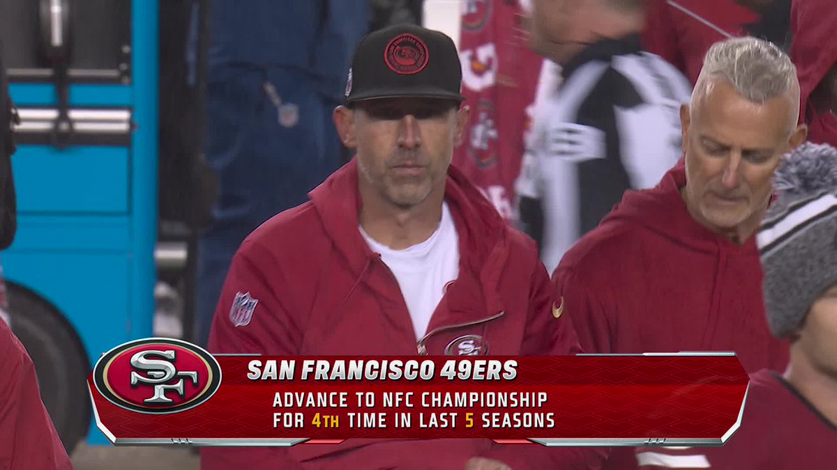 The @49ers dominance continues. #GBvsSF