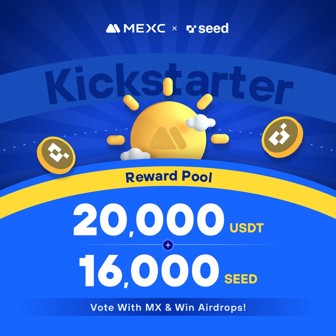MEXC (@mexc_official) on Twitter photo .<a href="/SeedPhoto/">seed.photo</a> the world's first decentralized NFT photography marketplace, is coming to #MEXCKickstarter 🚀
🗳Vote with $MX to share massive airdrops
📈 $SEED/USDT Estimated Trading: 2024-01-22 07:00 (UTC)
Details: mexc.com/support/articl… .<a href="/SeedPhoto/">seed.photo</a> the world's first decentralized NFT photography marketplace, is coming to #MEXCKickstarter 🚀
🗳Vote with $MX to share massive airdrops
📈 $SEED/USDT Estimated Trading: 2024-01-22 07:00 (UTC)
Details: mexc.com/support/articl…