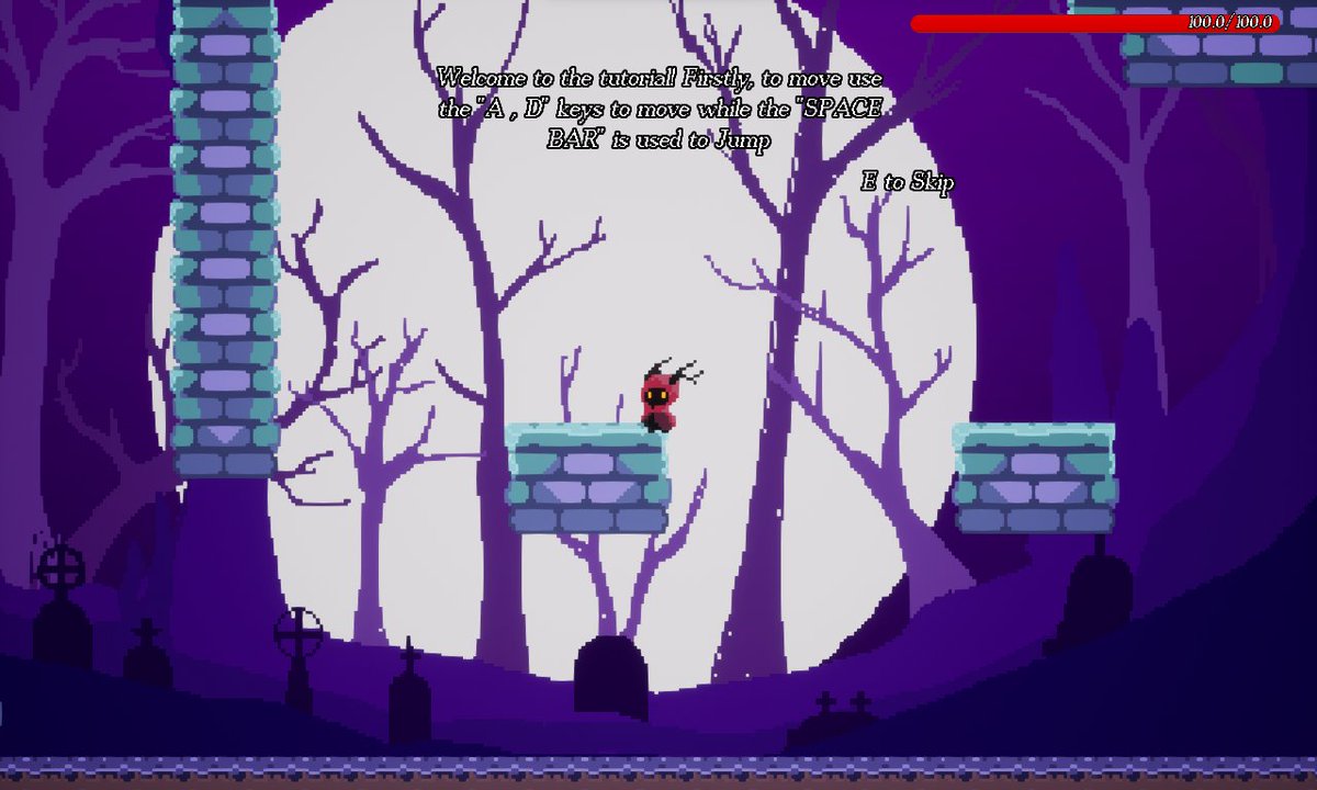 Check my game "Arise, Sapling", its a small rogue like that 2d platform. If anyone can help me out testing it and giving feedback it would be great!  paulands.itch.io/arise-sapling and its free right now for testing, the $2.00 it says its only optional. #gamedev #indiegame  #free #game