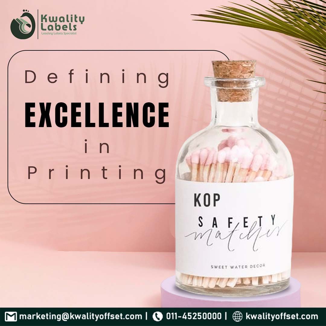 Beyond labels, it's a statement. Enhance your branding with the finesse of our precision label printing solutions. 🏷️✨ 
.
.
.
For more details visit our website @ kwalityoffset.com or call @ 011 4525 0000
.
.
.
#kwalityoffsetprinters #BeyondTheLabel #PrecisionBranding