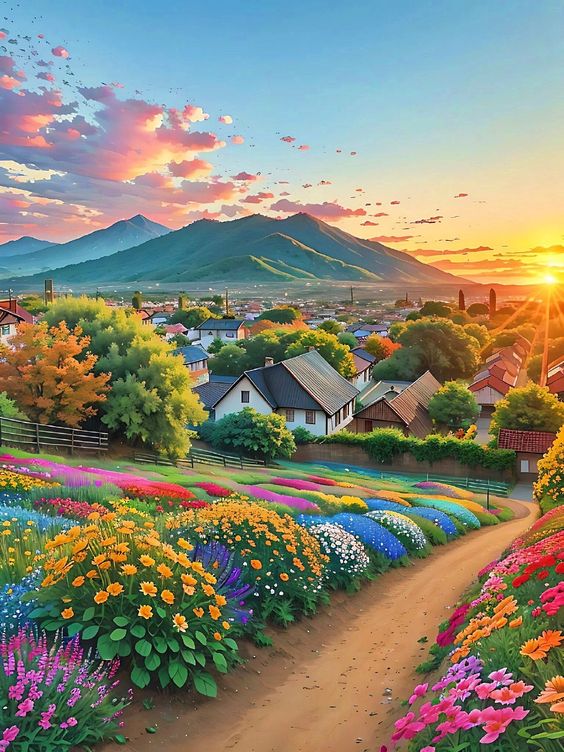 twitty_Nok's tweet photo. The scenery is picturesque, the melody is beautiful. Life is like a journey, with a variety of scenery, but in the end we all have to return. https://t.co/A3qVW2pCNM