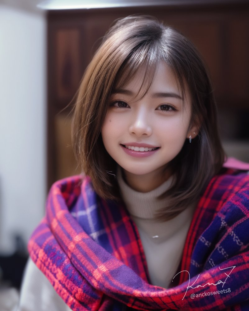 anckosweets8's tweet image. おうちでぬくぬくも、ええんちゃう。
#AIfusion #faceapper #selfie