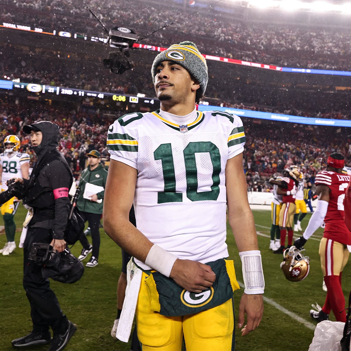 🟢 32 TDs
🟢 4,159 passing yards
🟢 Led the Packers to the Divisional Round

What a showing from Jordan Love in his first year as the starter 👏