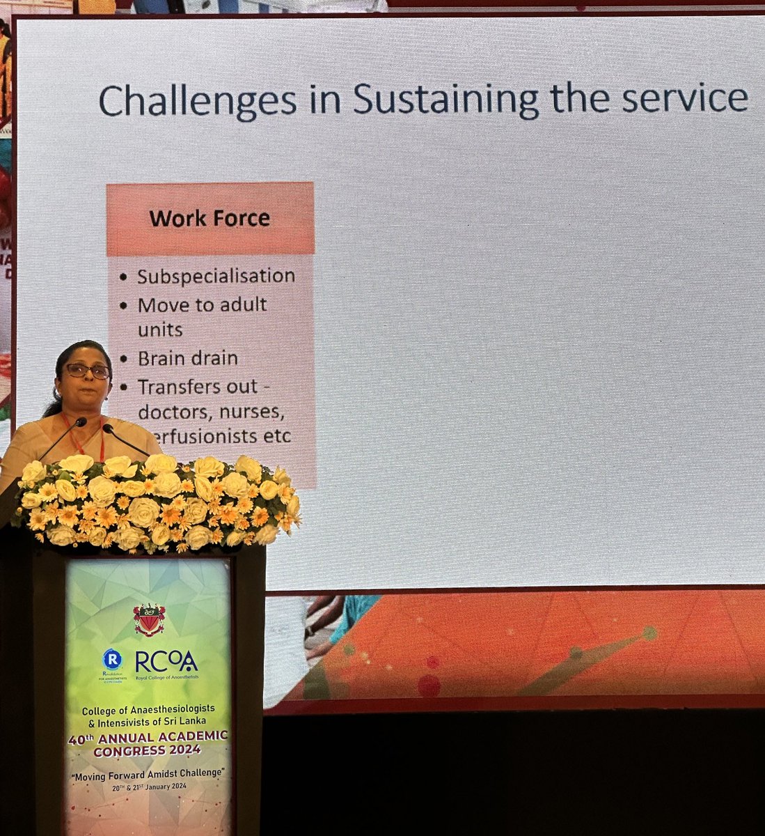 Hearing that staffing is the absolute biggest issue with maintaining hospital services here in Sri Lanka. 

Hospitals are being stripped bare as doctors and nurses leave for better pay and conditions in the UK and other countries.