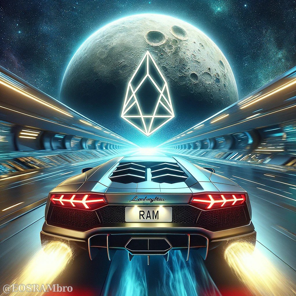 EOSRAMbro's tweet photo. $EOS fam! Hop on to the RAMborghini and let us speed towards to the moon together!
#EOS #EOSRAM #RAMtothemoon #RAMborghini https://t.co/TlzfnjMO7j