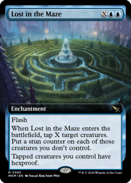 More support for the tapping archetype from Wilds of Eldraine, and potentially a subpar protection spell. More previews at mtgpreviews.com #MTGRavnica Source: patreon.com/posts/96898390 🎨: @Julianimator