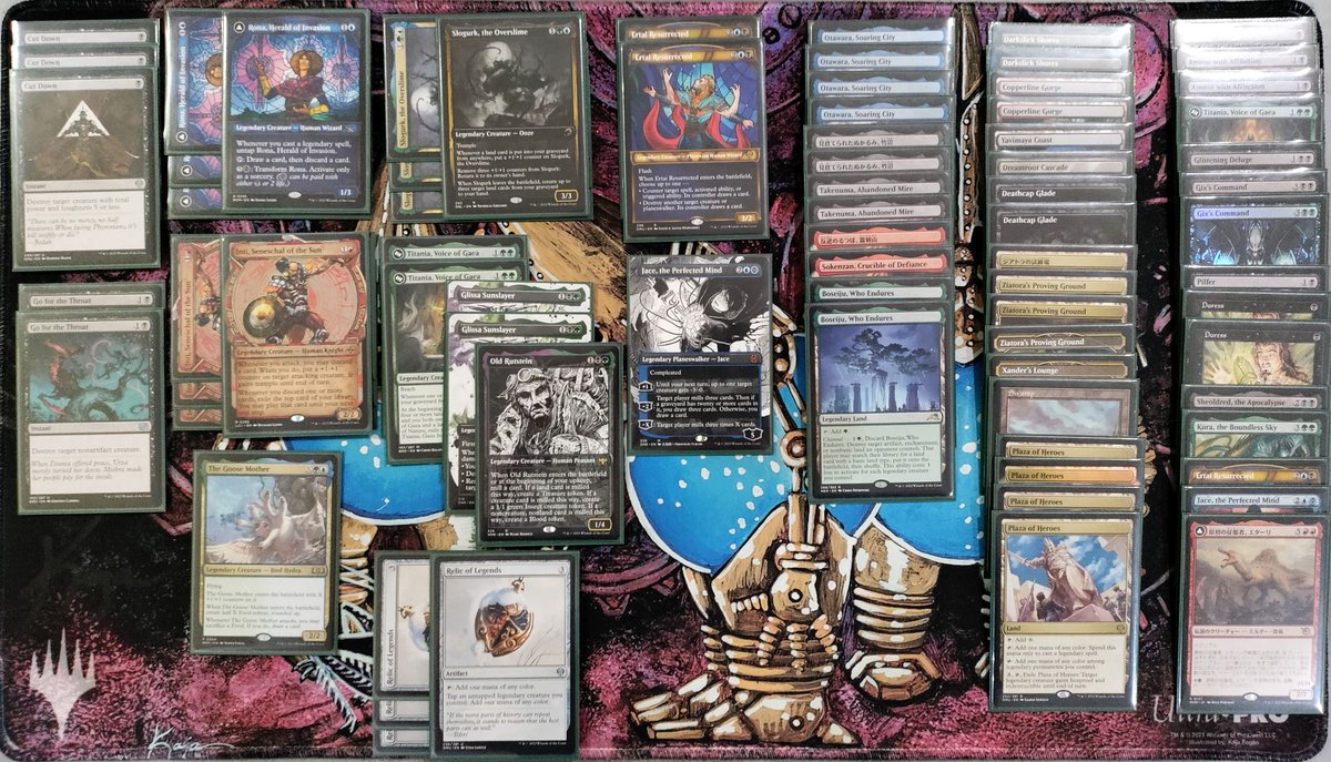 gurked a 16 person RCQ <a href="/fireshoes/">Robert Taylor 🔥 🔜 RC Cincinnati</a> 

R1: Mirror (teammate)❌✅❌
R2: Bant Toxic ❌✅✅
R3: UW Flash ❌✅✅
R4: Mono U Djinn ❌✅✅
R5: No show (they were 2-2)✅

SF: Mono Red ✅❌✅
F: Mirror (rematch) ✅❌✅

thanks @JasonILTG for the original deck, would recommend its Patreon