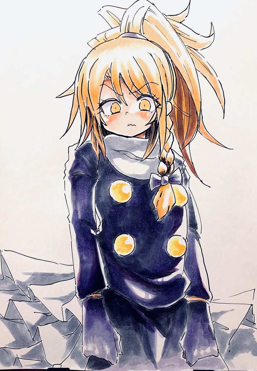 再掲で恐縮ですが、漫画描くならちびキャラかいつもの6頭身かなんとなく迷うーって考えつつもいつもの6頭身になるんでしょうけどね 