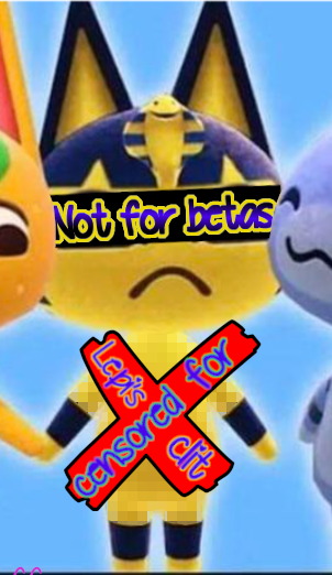 cuddleslut420's tweet photo. dumbass censor edit thing gradient abusing again, don't ask who's Lepi #findom #femdom #findomdrains #findomdraining #findomme #findoms #findomdebt #findombrat #goon #gooning #AnimalCrossing #ankha #censored #censor https://t.co/lFabjWA3MJ