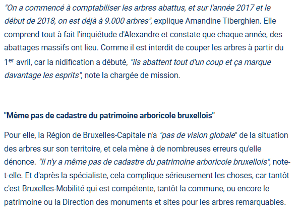 rtl.be/actu/alexandre…

Il y a 5 ans... et en une législature, on est toujours au même point (moins 20K🌳)
#BrusselVerandert niet zozeer
#BruxellesChange pas tellement

1000✍️>> droit à une audition devant la commission Environnement du Parlement BXLlois
democratie.brussels/initiatives/i-…