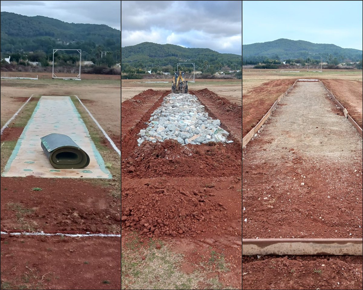 The installation of our new international standard wicket is progressing nicely which is a good job as we have close to 40 fixtures already confirmed for 2024. The club goes from strength to strength! 

🏏☀️🍻